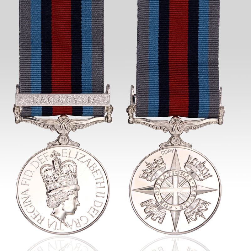 Operational Service Medal (OSM) - Op Shader with Iraq/Syria Clasp