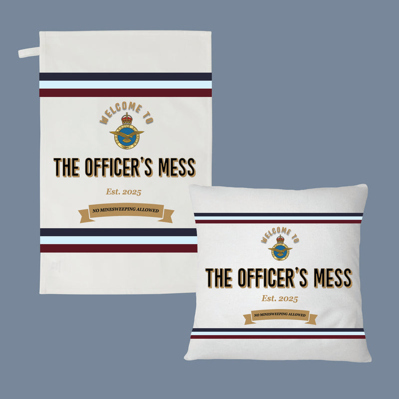Royal Air Force Bar Set RAF Gift  - Choose from Custom Bar Runner, Coasters, Bottle Opener & Bar Sign