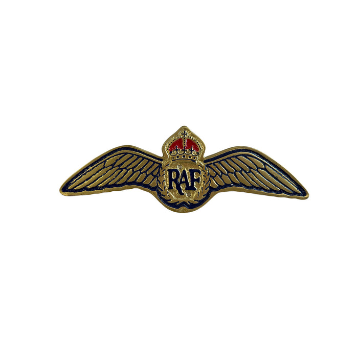 RAF Wings Wall Plaque – Cast Aluminium, 30cm (Indoor/Outdoor)