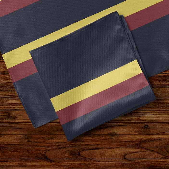 Personalised REME Pocket Square – Royal Electrical and Mechanical Engineers Military Handkerchief - Pack of 4