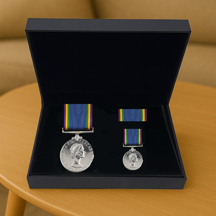 Royal Fleet Auxiliary Long Service Medal EIIR Presentation Set | 20 Years RFA Service