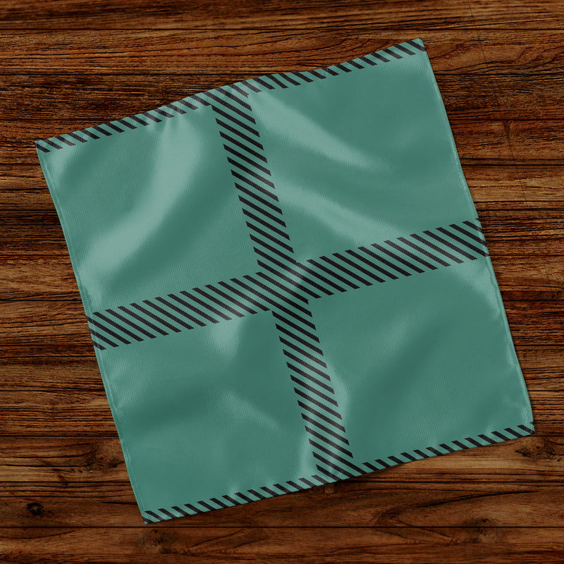 Royal Regiment of Scotland military pocket square in regimental colours