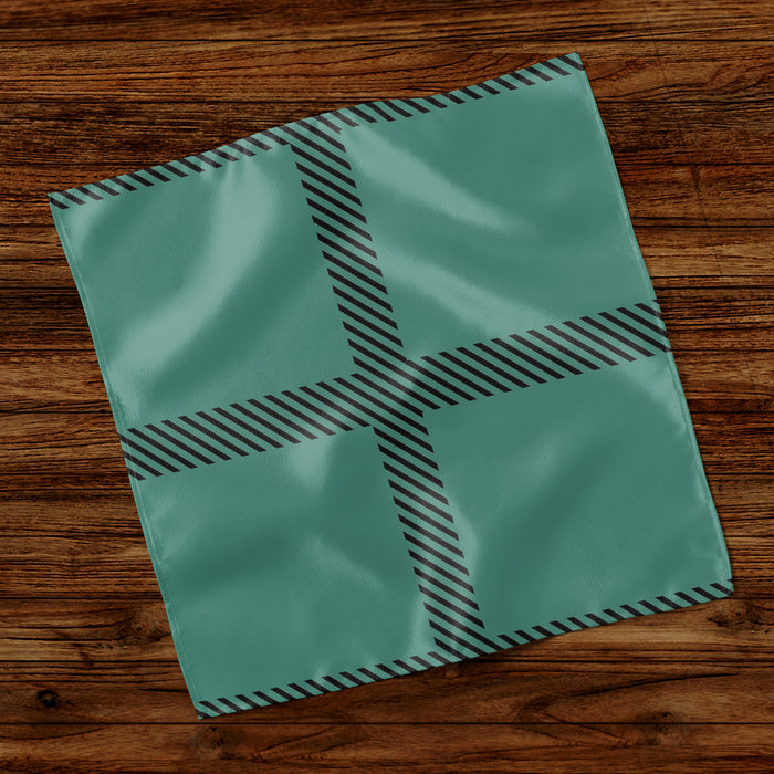 Royal Regiment of Scotland military pocket square in regimental colours