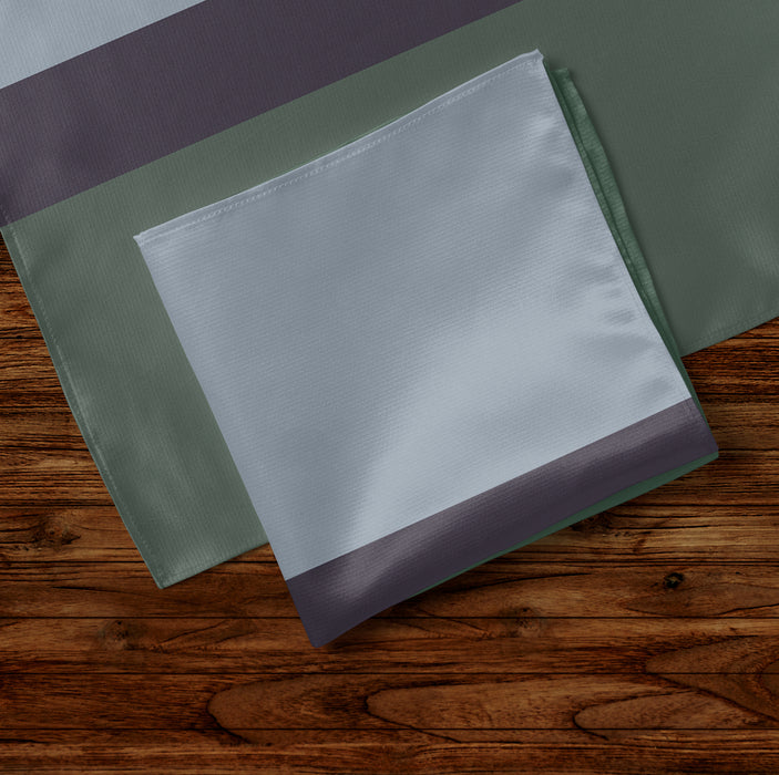 Royal Signals Military Pocket Square – Pack of 4 - Personalised Satin Handkerchief