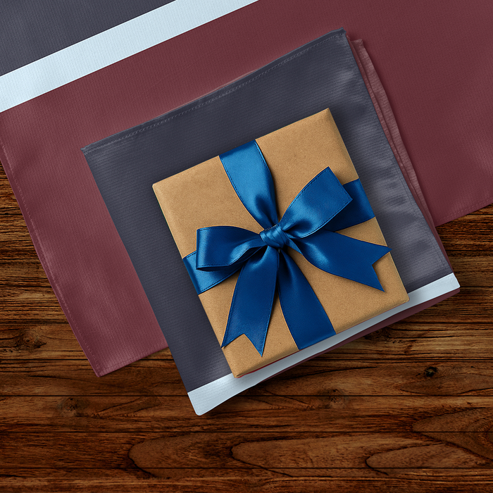 Royal Air Force pocket square in gift box – ideal for Remembrance or groomsmen gifts