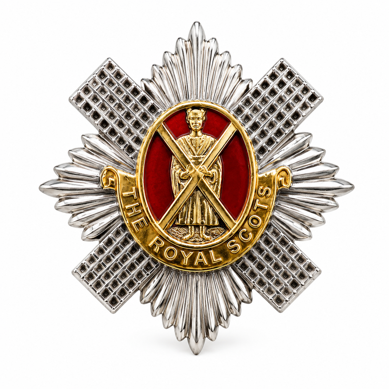 Royal Scots lapel pin