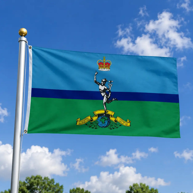 Royal Signals Flag 5ft x 3ft – British Military Polyester Flag