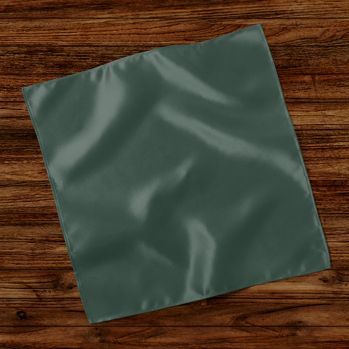 The Rifles military pocket square in regimental colours