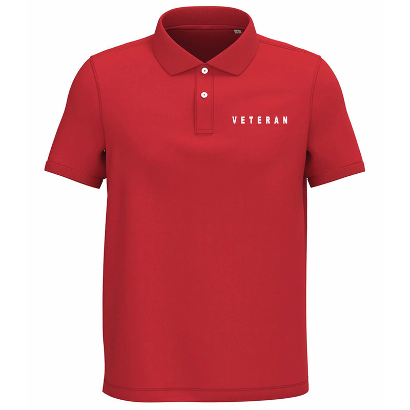 VETERAN Spirit Organic Piqué Polo Shirt