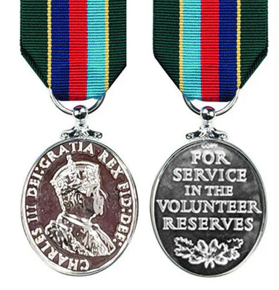 Volunteer Reserve Service Medal King Charles III CIIIR
