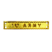 WW2 1st Army brass medal ribbon bar on white background