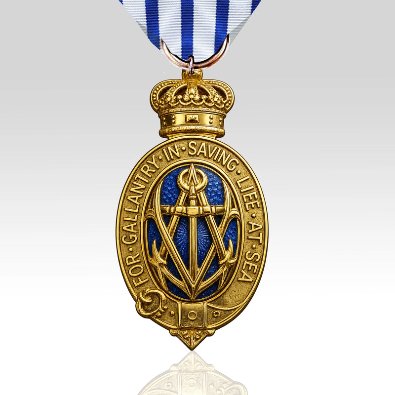 Albert Medal (Gold) – Gallantry in Saving Life on Land