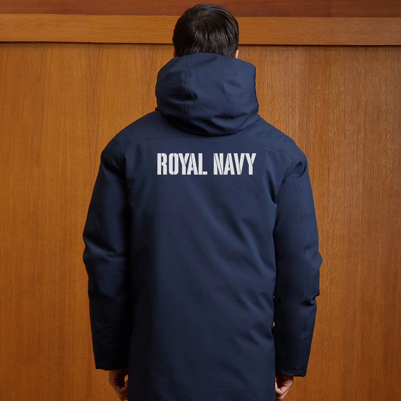Personalised Military Alfi Warm Parka Jacket