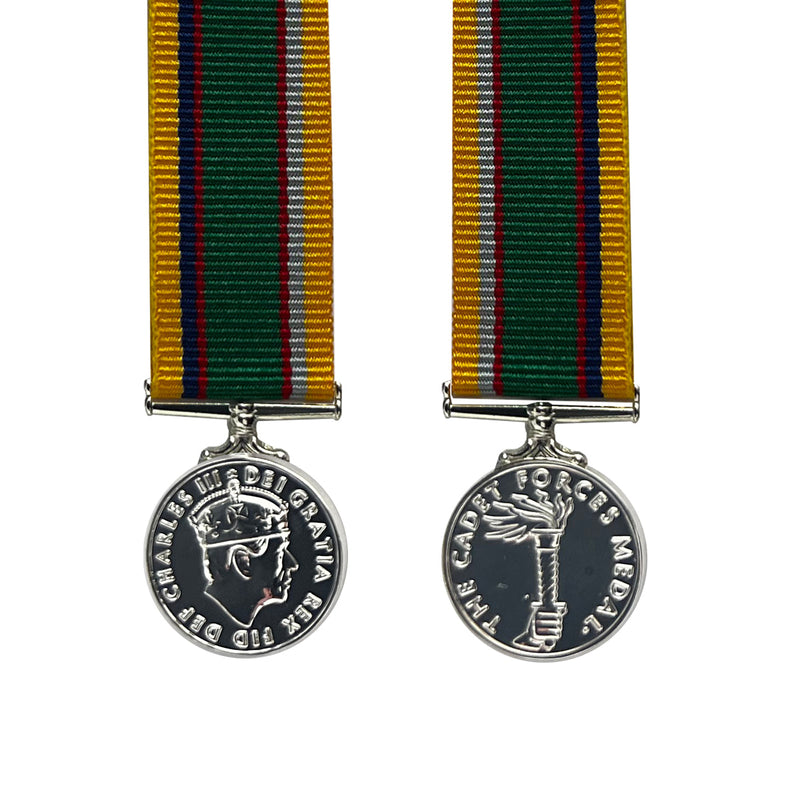 King Charles III Cadet Forces Miniature Medal