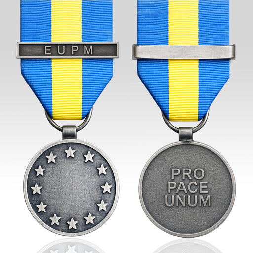 EU - ESDP Full Size Medal with EUPM clasp available from Empire Medals