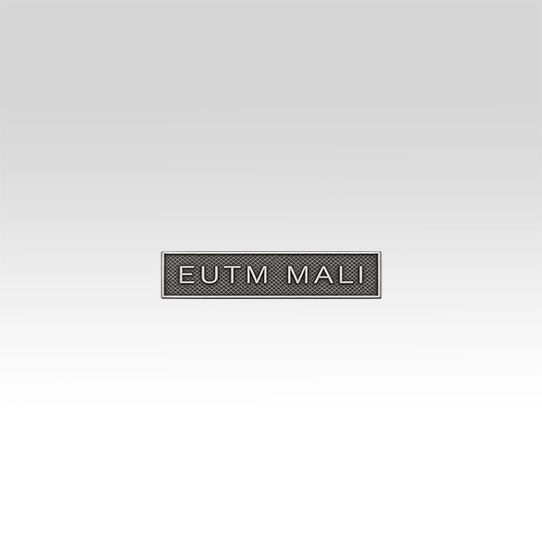 EUTM MALI Ribbon Bar Emblem available from Empire Medals