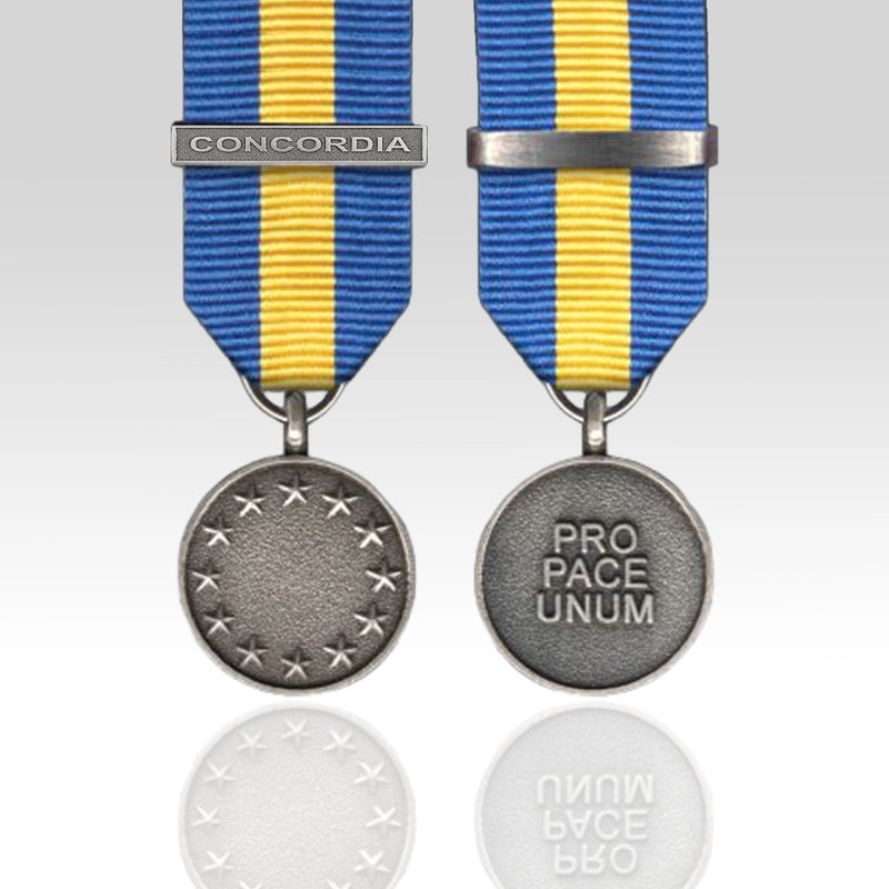 EU - ESDP Miniature Medal with Concordia clasp available from Empire Medals