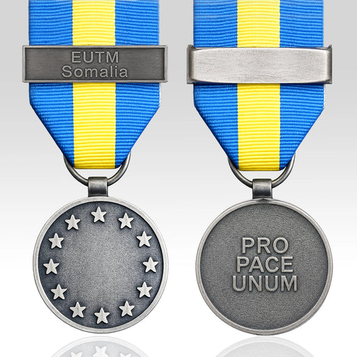 EU - ESDP Full Size Medal EUTM Somalia clasp available from Empire Medals
