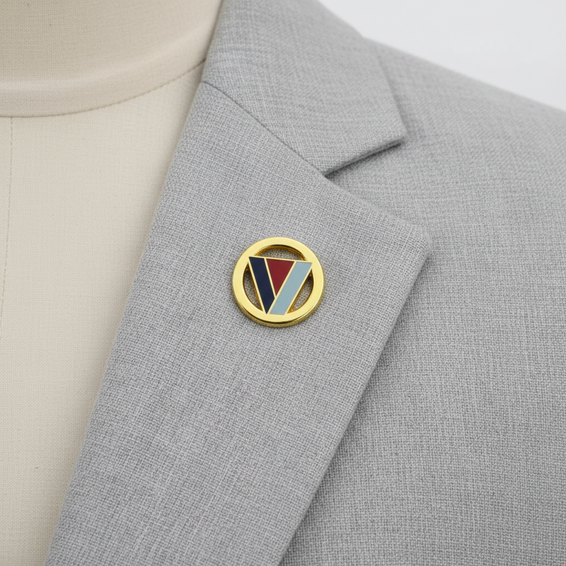 Armed Forces & Veterans Breakfast Clubs 25mm Gold-Plated Badge
