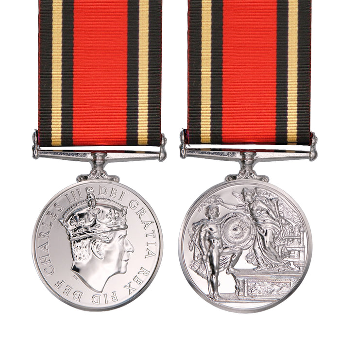 Army Champion Shot Medal – King Charles III Full Size