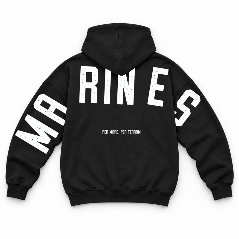 Royal Marines Oversized Organic Hoodie