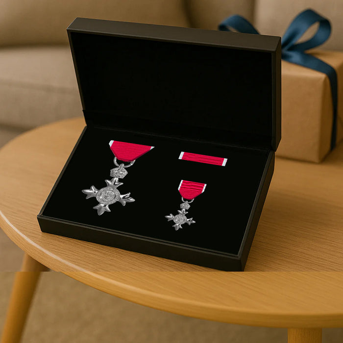 MBE Medal Presentation Set – Military or Civilian