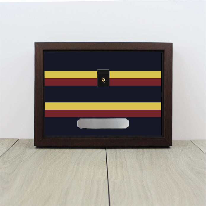 medal display case handmade wooden frame