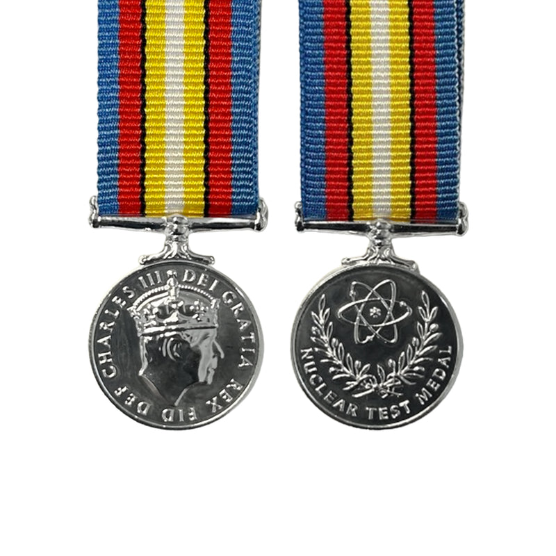 Nuclear Test Miniature Medal – Empire Medals