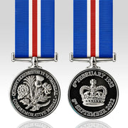 the Queen Elizabeth II Memorial Commemorative Full Size Medal