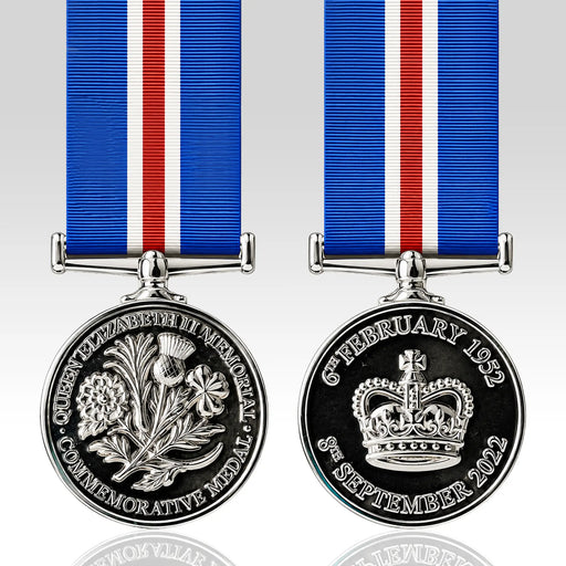 the Queen Elizabeth II Memorial Commemorative Full Size Medal