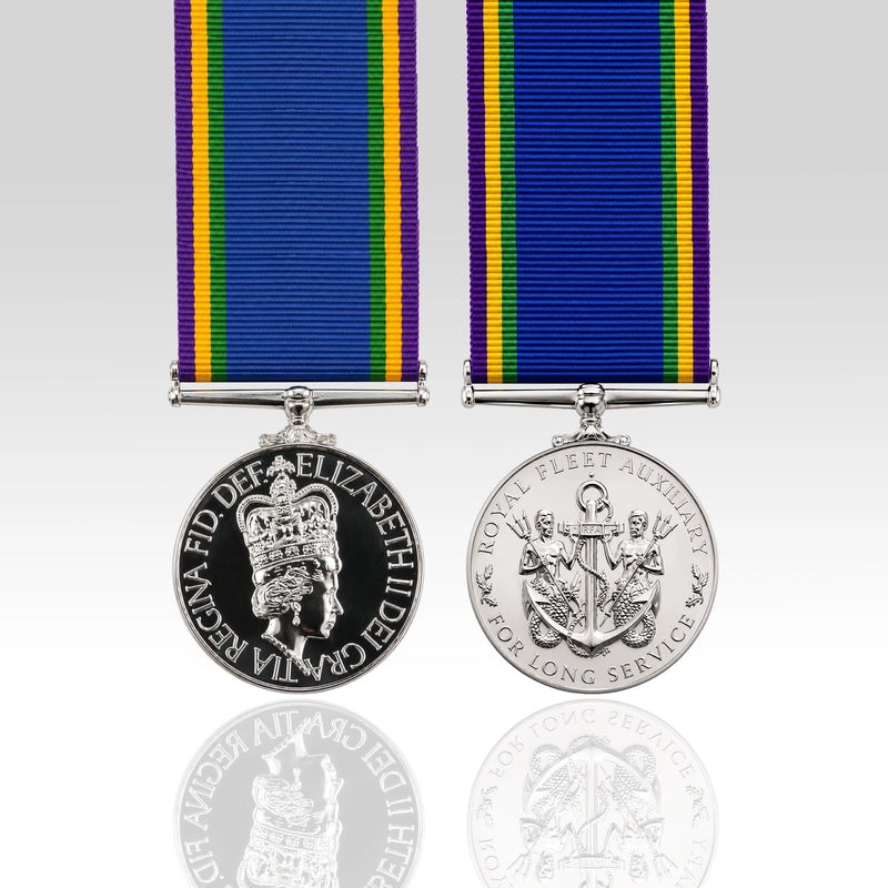 Royal Fleet Auxiliary Long Service Miniature Medal