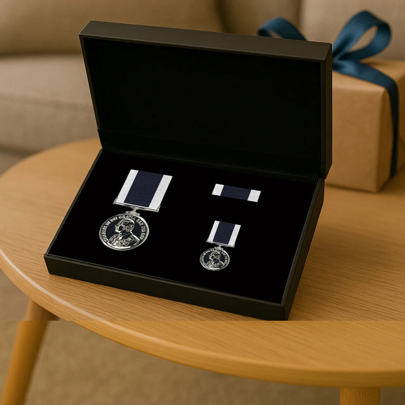 King Charles III Royal Navy Long Service & Good Conduct Medal