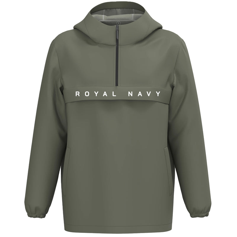 Unisex Waterproof 1/4 Zip Windbreaker