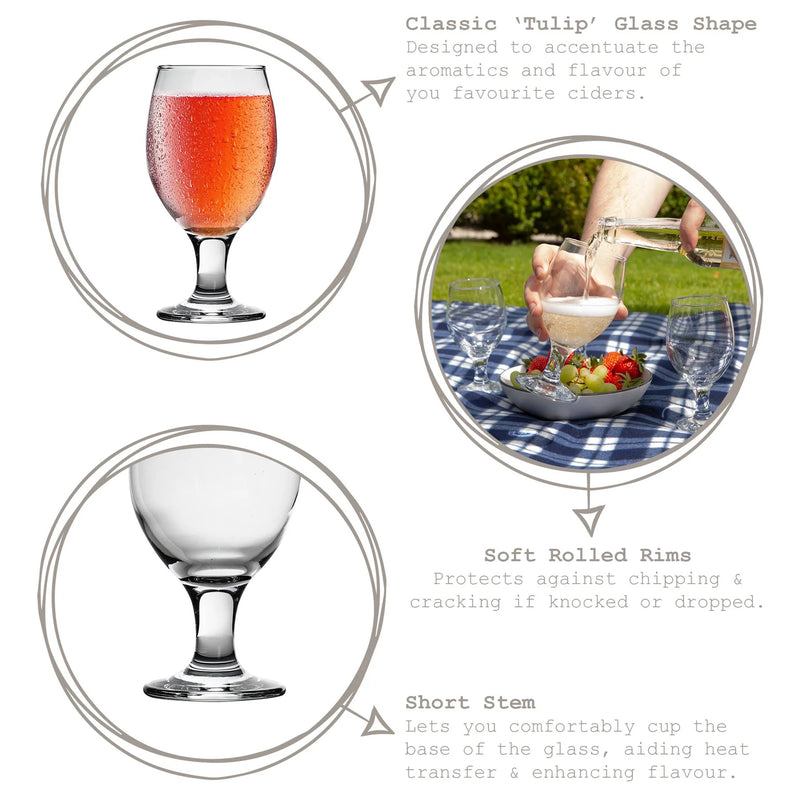 Personalised Engraved Tulip Beer Glass (400ml) – LAV Misket Craft Pint