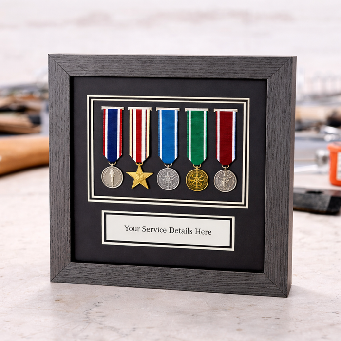 DIY medal framing kit vs professional medal framing service