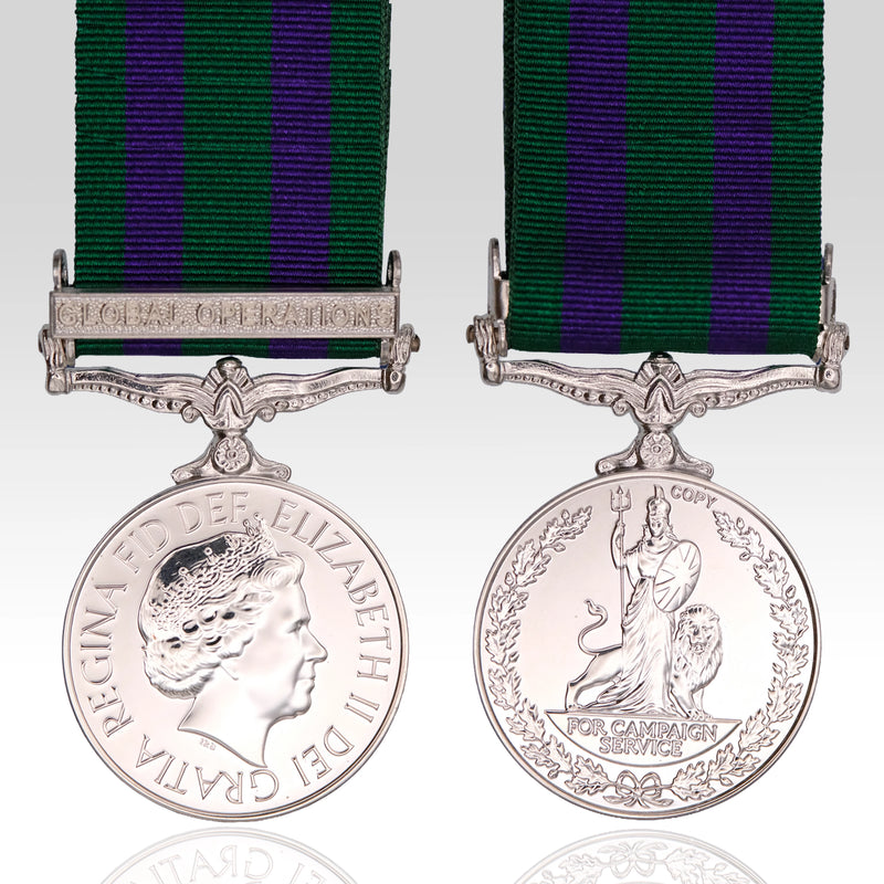 General Service Medal 2008 (EIIR) – Global Operations Clasp