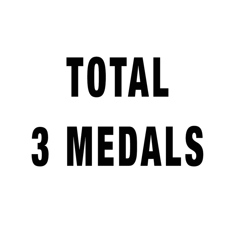 Add 2 - Total 3 Medals