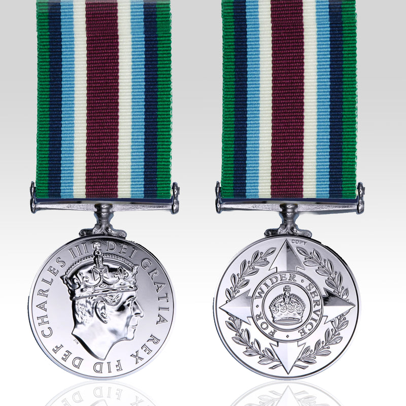 Wider Service Full Size Medal