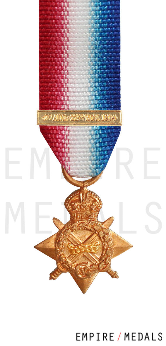 Miniature 1914 Star