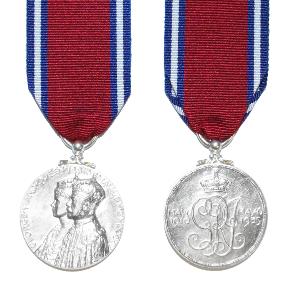King George V Silver Jubilee Medal For Sale — Empire Medals