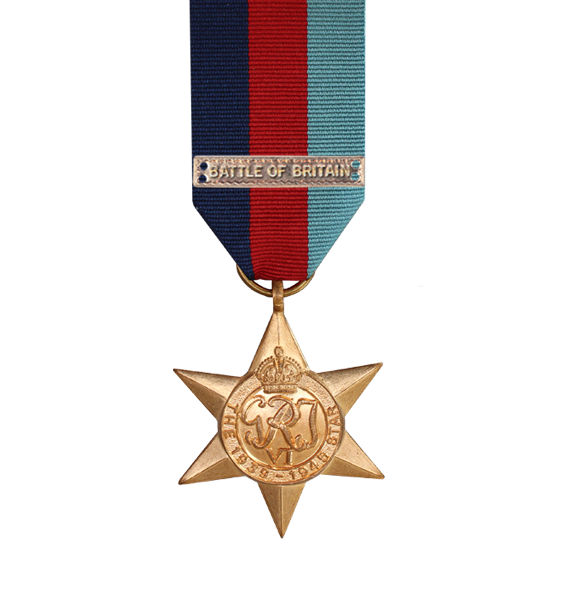 WW2 1939-45 Star Medal with Battle of Britain Clasp