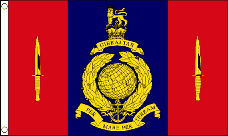 45 Commando Royal Marines Flag