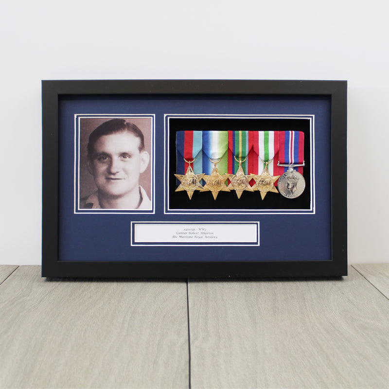 Frame for 5 Medals and a Photograph