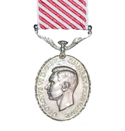The George VI Air Force Full Size Medal and Ribbon