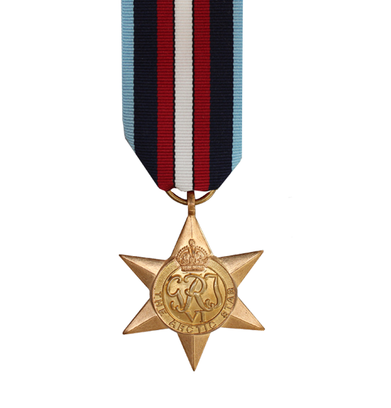 WW2 Arctic Star Medal and Ribbon