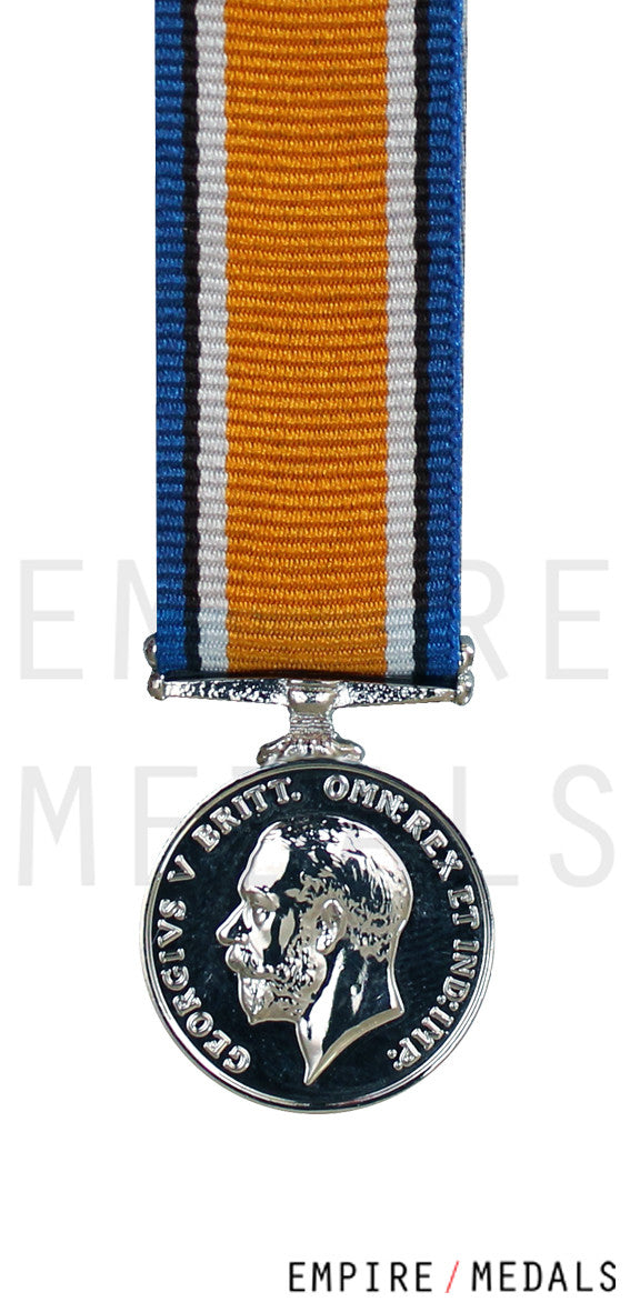 British War Medal Miniature