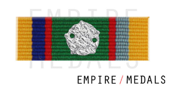 Cadet Forces Medal Ribbon Bar with Gold Rosette