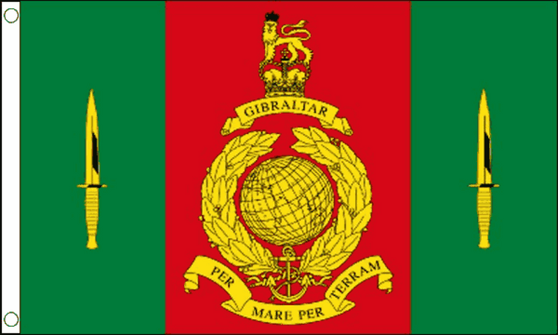 Commando Training Centre Royal Marines Flag