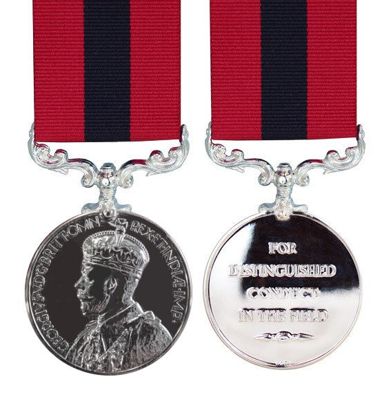Distinguished Conduct Medal - GV - Crowned Head