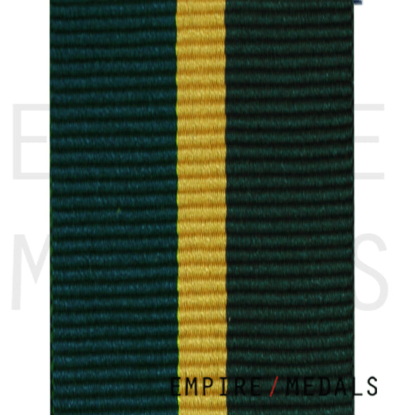 Efficiency Ribbon EFFICIENCY DECORATION Pre 1969 Ribbon — Empire Medals